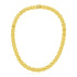 14k Yellow Gold Basket Weave Necklace