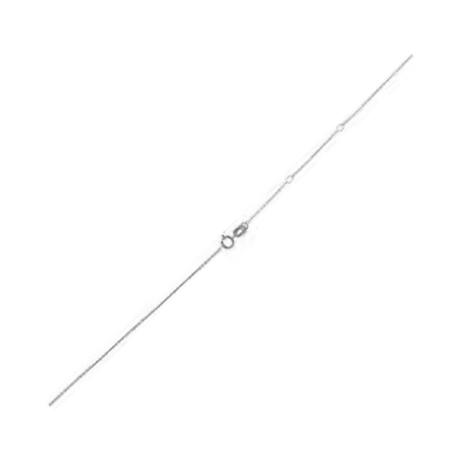 Adjustable Cable Chain in 14k White Gold (0.97 mm)  DestGlow