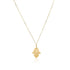 14K Yellow Gold Hand of Hamsa Necklace - necklaces