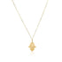 14K Yellow Gold Hand of Hamsa Necklace by Avera Group