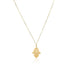 14K Yellow Gold Hand of Hamsa Necklace 