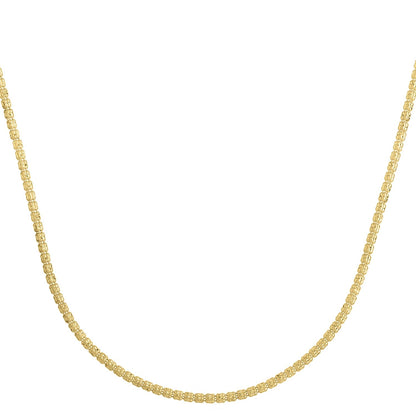 Ice Barrel Chain in 14k Yellow Gold (2.70 mm) by Bids.com