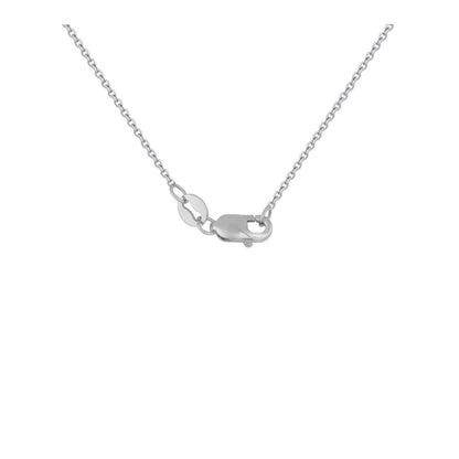 Diamond Arrow Style Pendant in 14k White Gold (1/10 cttw) by Bids.com