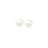 14k Yellow Gold Freshwater Cultured White Pearl Stud Earrings (4mm) - earrings