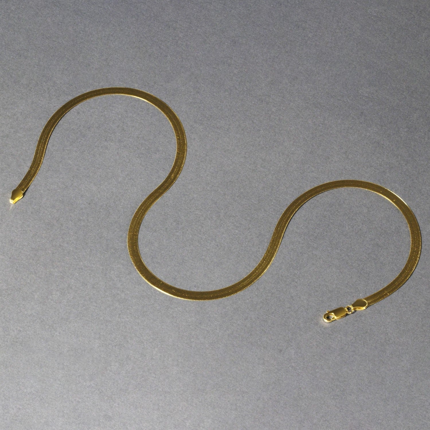 14k Yellow Gold Super Flex Herringbone Chain (6.00 mm) 