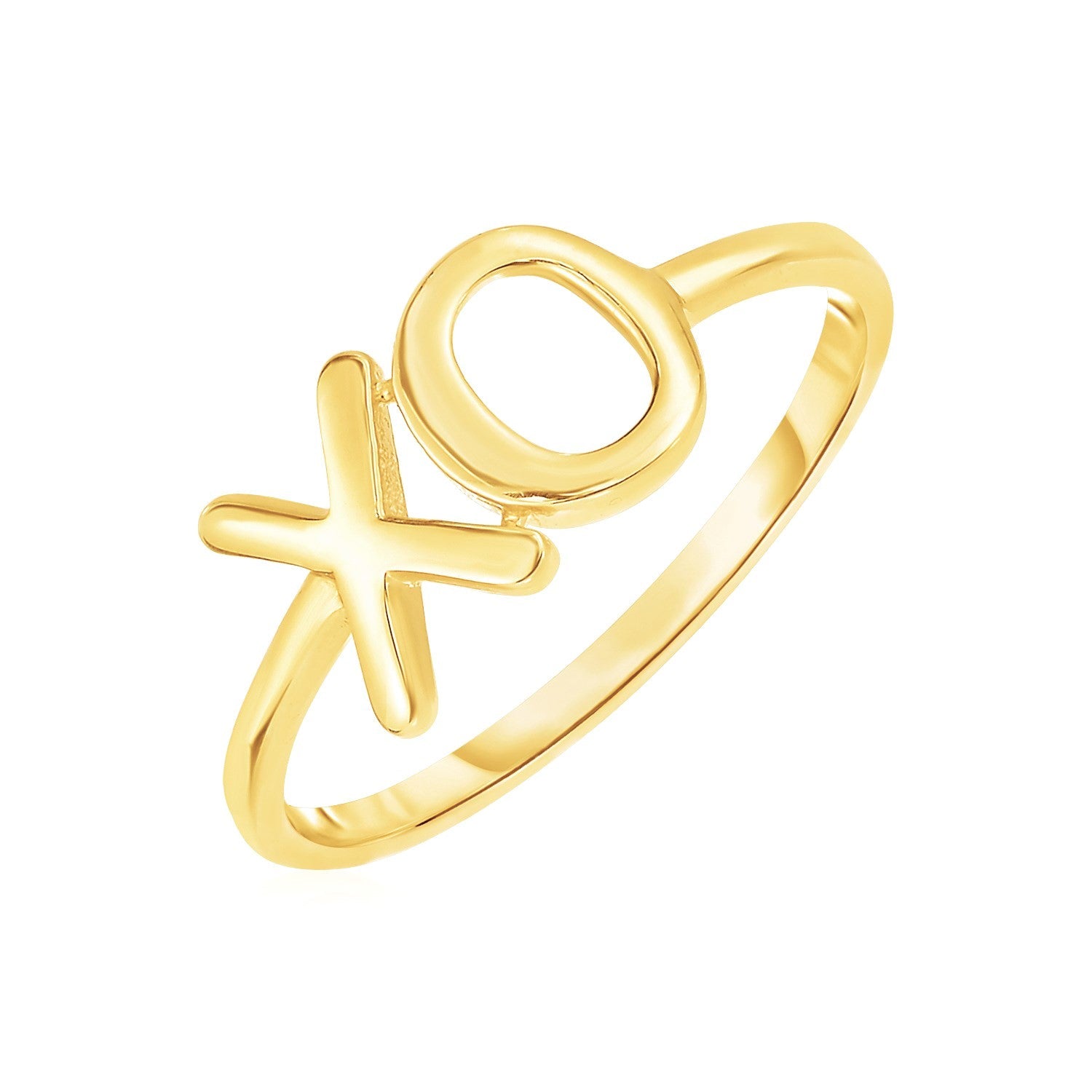 14k Yellow Gold with XO Ring(1.50 mm) - DestGlow