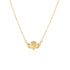 14k Yellow Gold Pendant with Claddagh Symbol by Avera Group