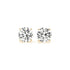 4 cttw Certified IGI Lab Grown Round Diamond Earrings 14k Yellow Gold (G/VS2) - DestGlow