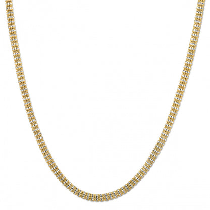 Ice Barrel Chain in 14k Yellow Gold (4.25 mm) by Bids.com