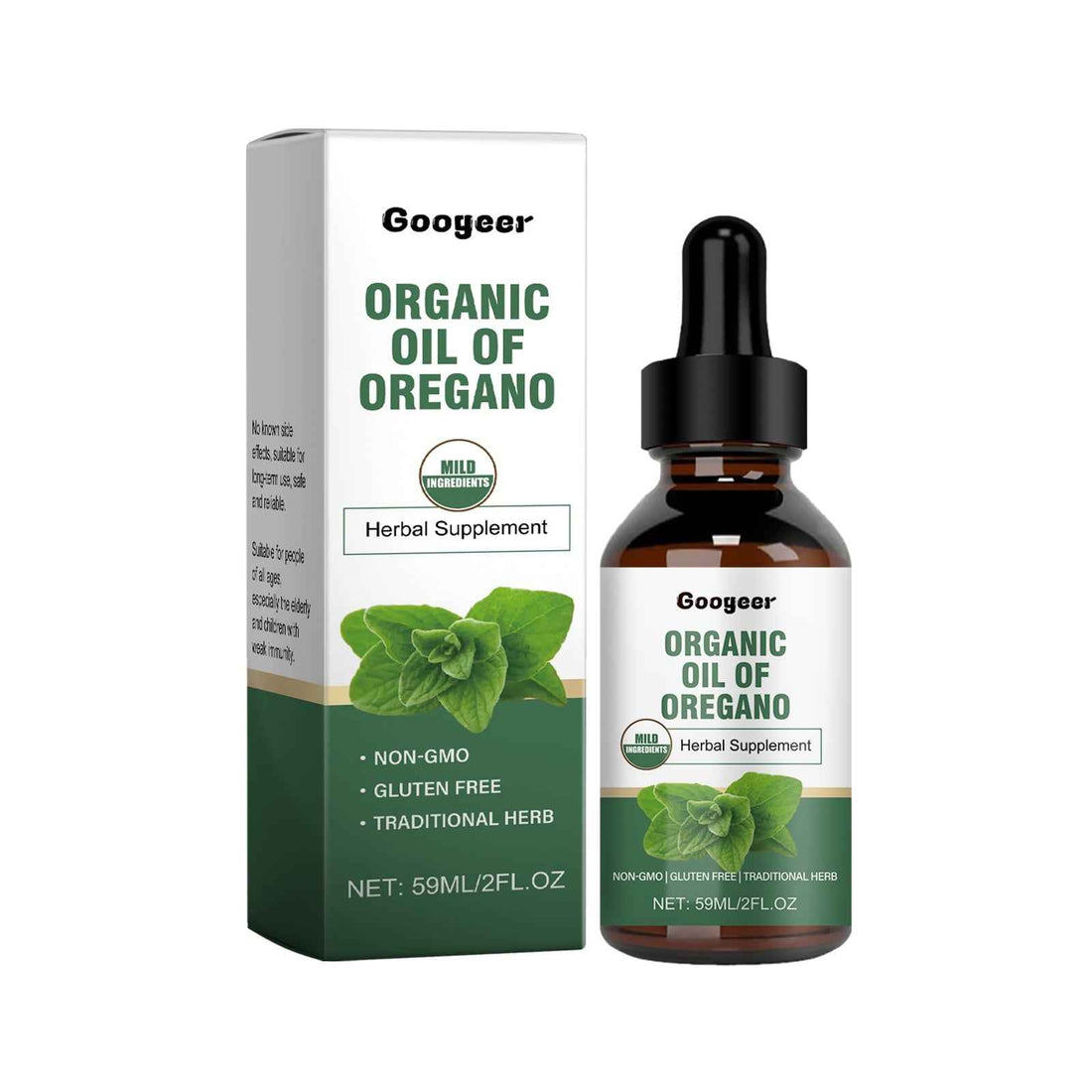 Organic Oregano Oil 59ml – Herbal Supplement, Non-GMO &amp; Gluten Free | Traditional Herbal Support