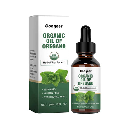 Organic Oregano Oil 59ml – Herbal Supplement, Non-GMO &amp; Gluten Free | Traditional Herbal Support