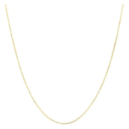 14k Yellow Gold French Cable Chain (1.30 mm) by Bids.com