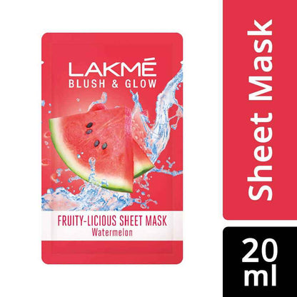 Lakme Blush And Glow Watermelon Sheet Mask