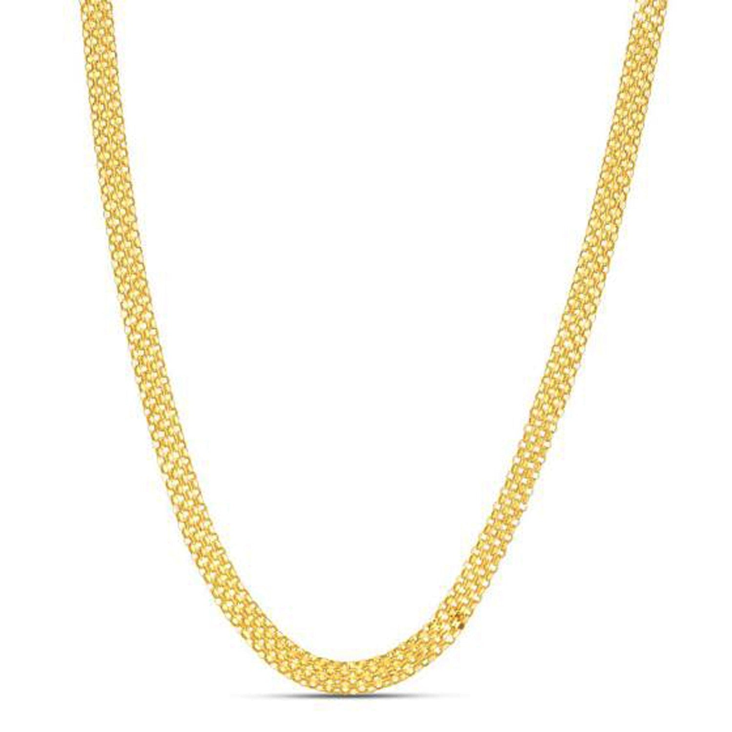 14k Yellow Gold Bismark Chain (4.70 mm) by Bids.com