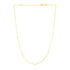 14K Yellow Gold Necklace with Triangles by Avera Group