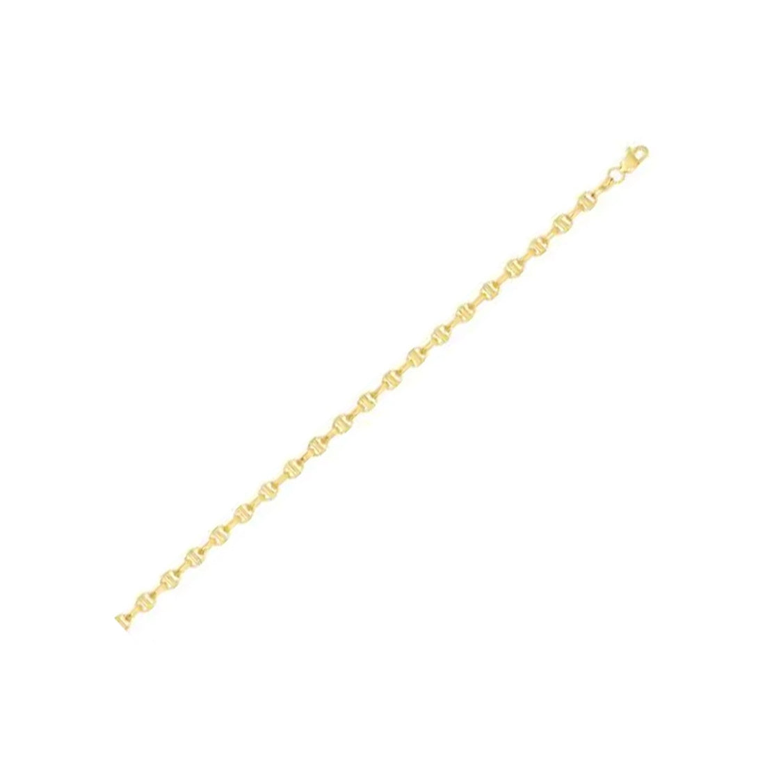 14k Yellow Gold Lite Anchor Chain (3.00 mm) by Bids.com