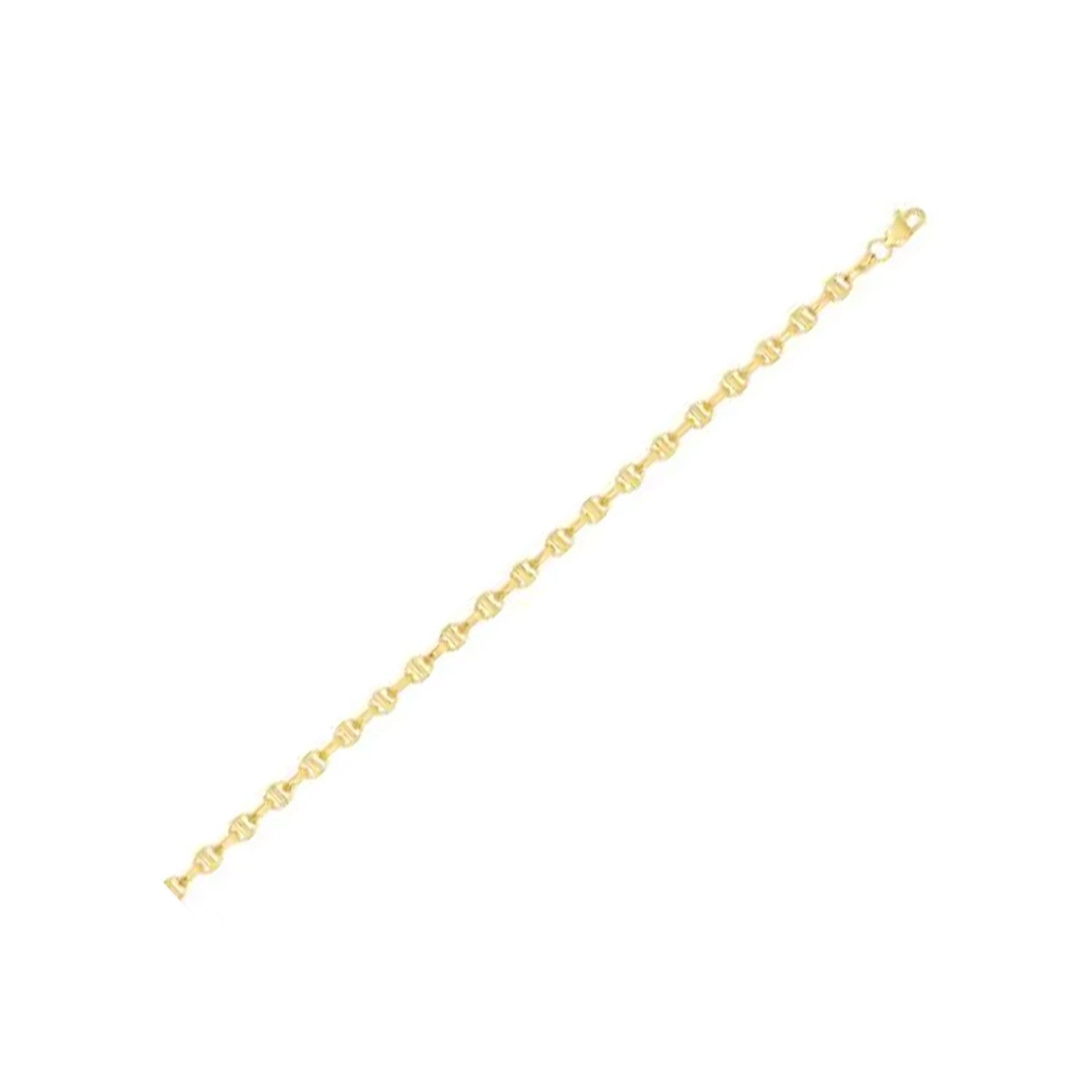 14k Yellow Gold Lite Anchor Chain (3.00 mm) by Bids.com