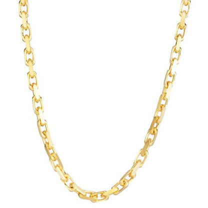 14k Yellow Gold French Cable Link Chain (4.80 mm) by Bids.com