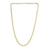14k Yellow Gold High Polish Mens Fancy Box Necklace (5.0mm)