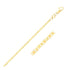 14k Yellow Gold Mariner Link Anklet 1.7mm 
