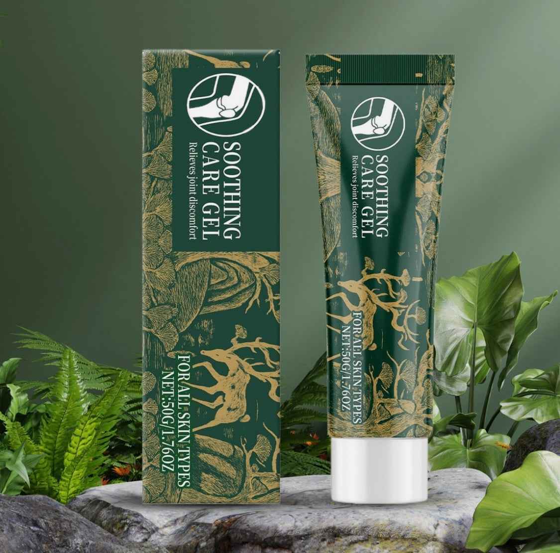 Targeted Joint Relief Gel with Cooling Fast-Absorbing Comfort All Natural Ingredients