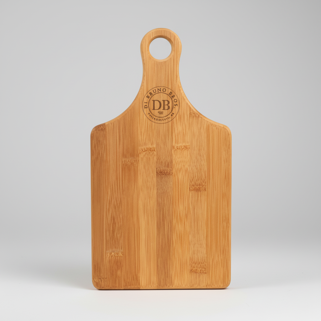 Cutting Board with Paddle Handle by Di Bruno Bros.