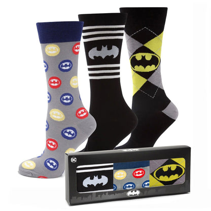 DC Batman 3 Pack Sock Gift Set