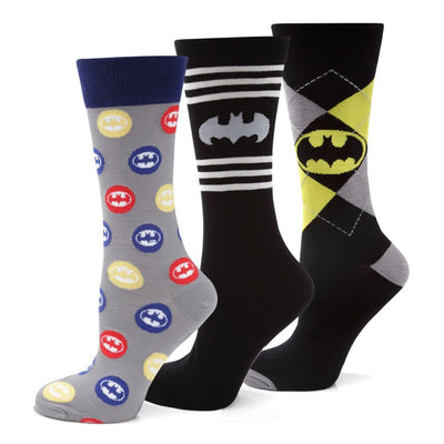 DC Batman 3 Pack Sock Gift Set 