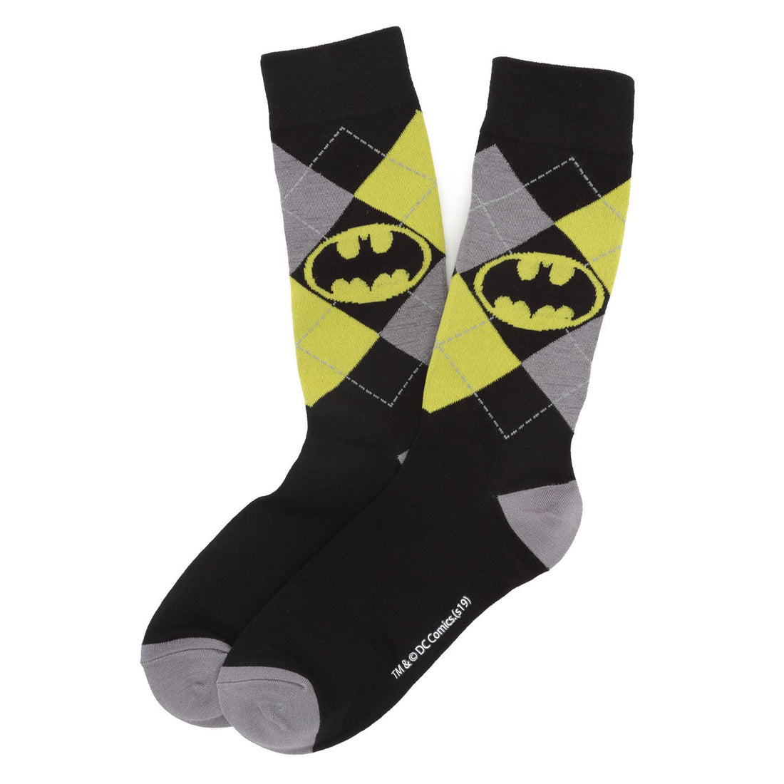 DC Batman Argyle Classic Sock by Cufflinks.com