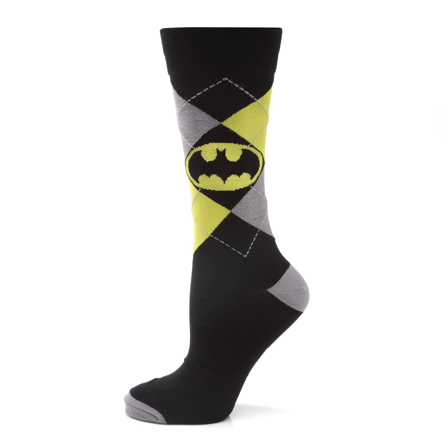 DC Batman Argyle Classic Sock by Cufflinks.com