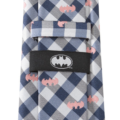 DC Batman Plaid Navy Men&
