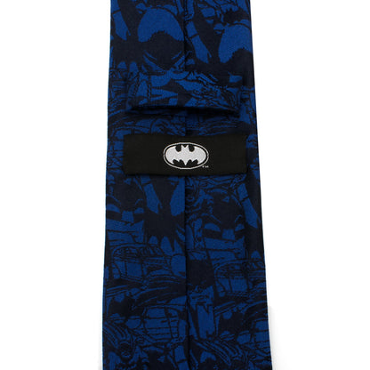 DC Batman Comic Blue Tie by Cufflinks.com
