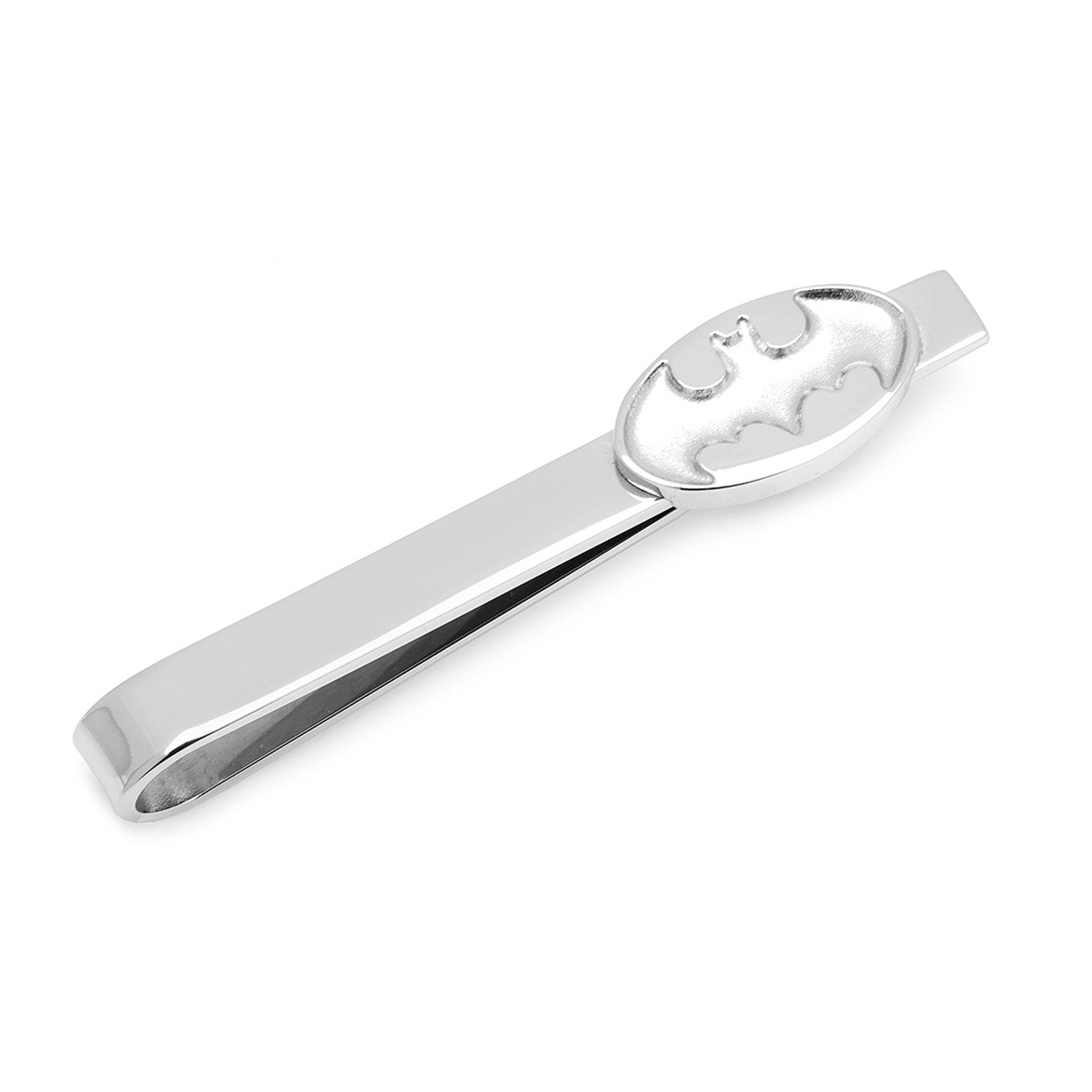 DC Batman Stainless Steel Recessed Tie Bar by Cufflinks.com