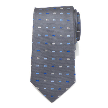 DC Batman Icon Gray Mens Tie by Cufflinks.com