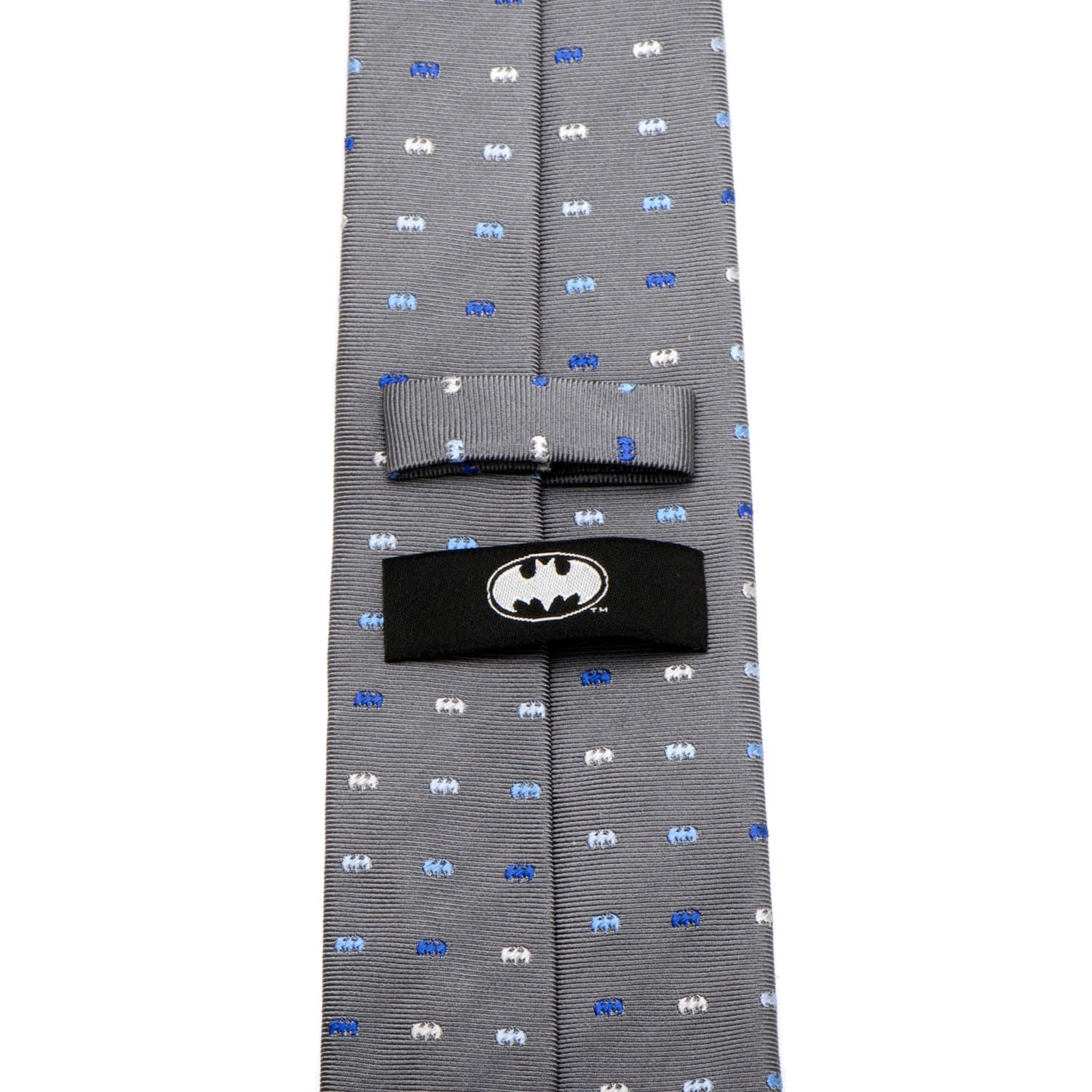 DC Batman Icon Gray Mens Tie by Cufflinks.com