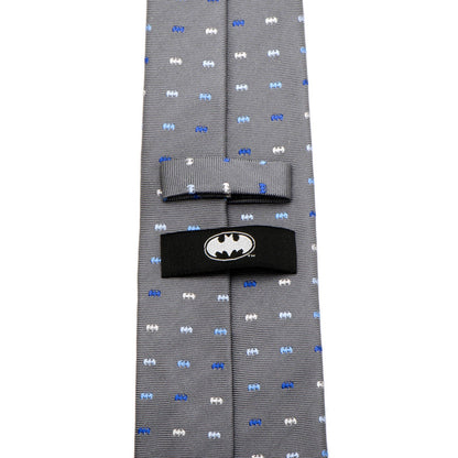 DC Batman Icon Gray Mens Tie by Cufflinks.com