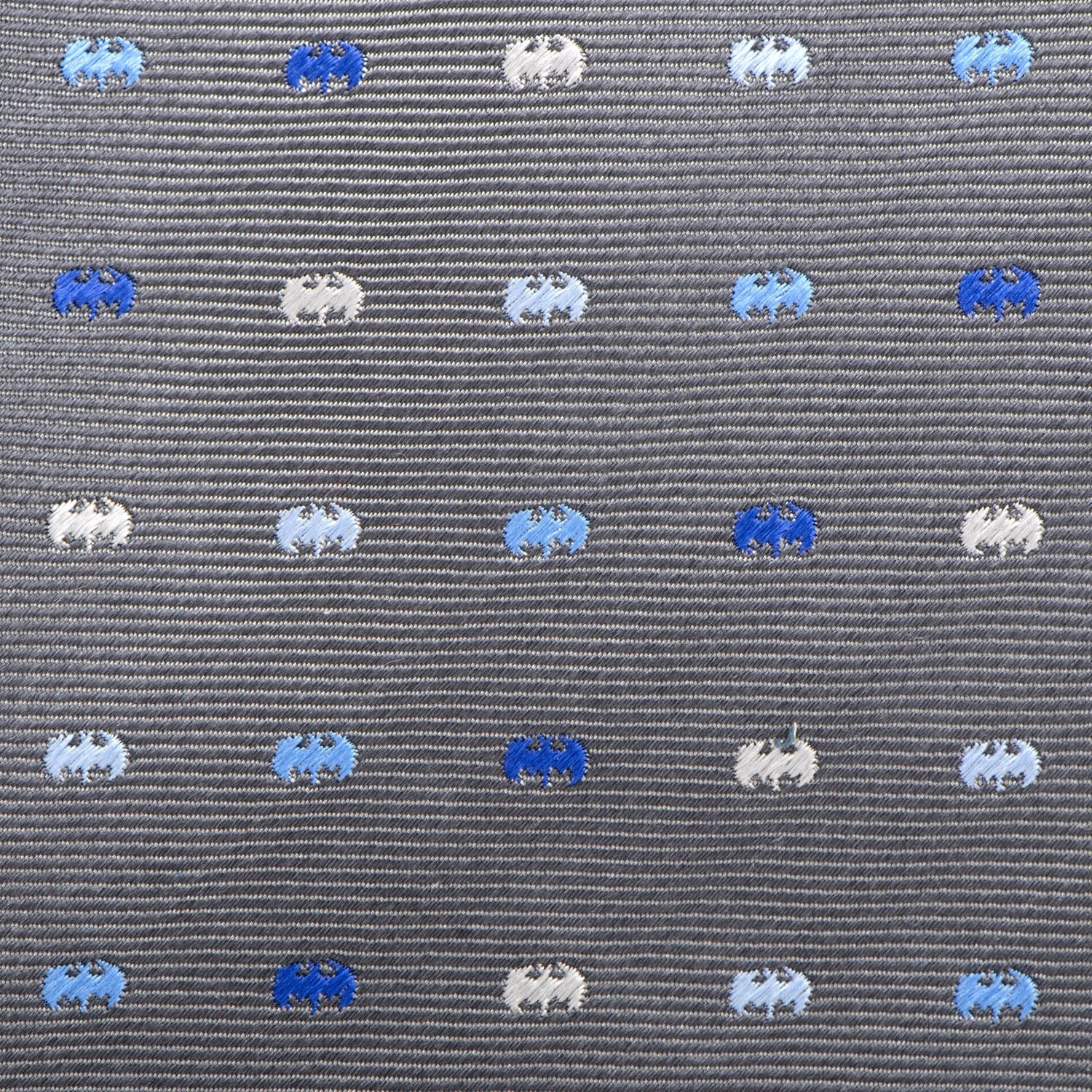 DC Batman Icon Gray Mens Tie by Cufflinks.com