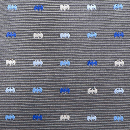 DC Batman Icon Gray Mens Tie by Cufflinks.com