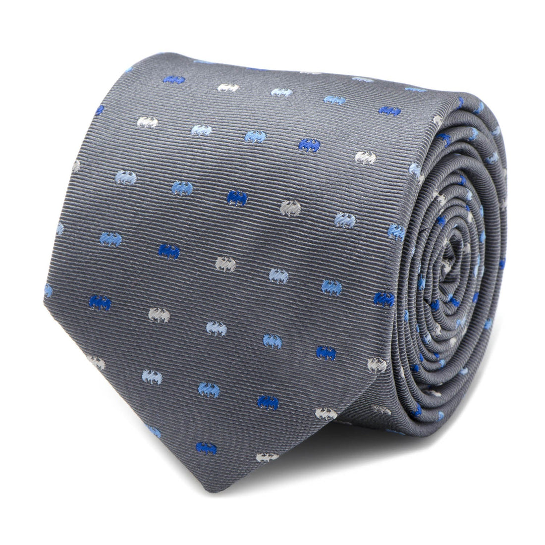 DC Batman Icon Gray Mens Tie by Cufflinks.com