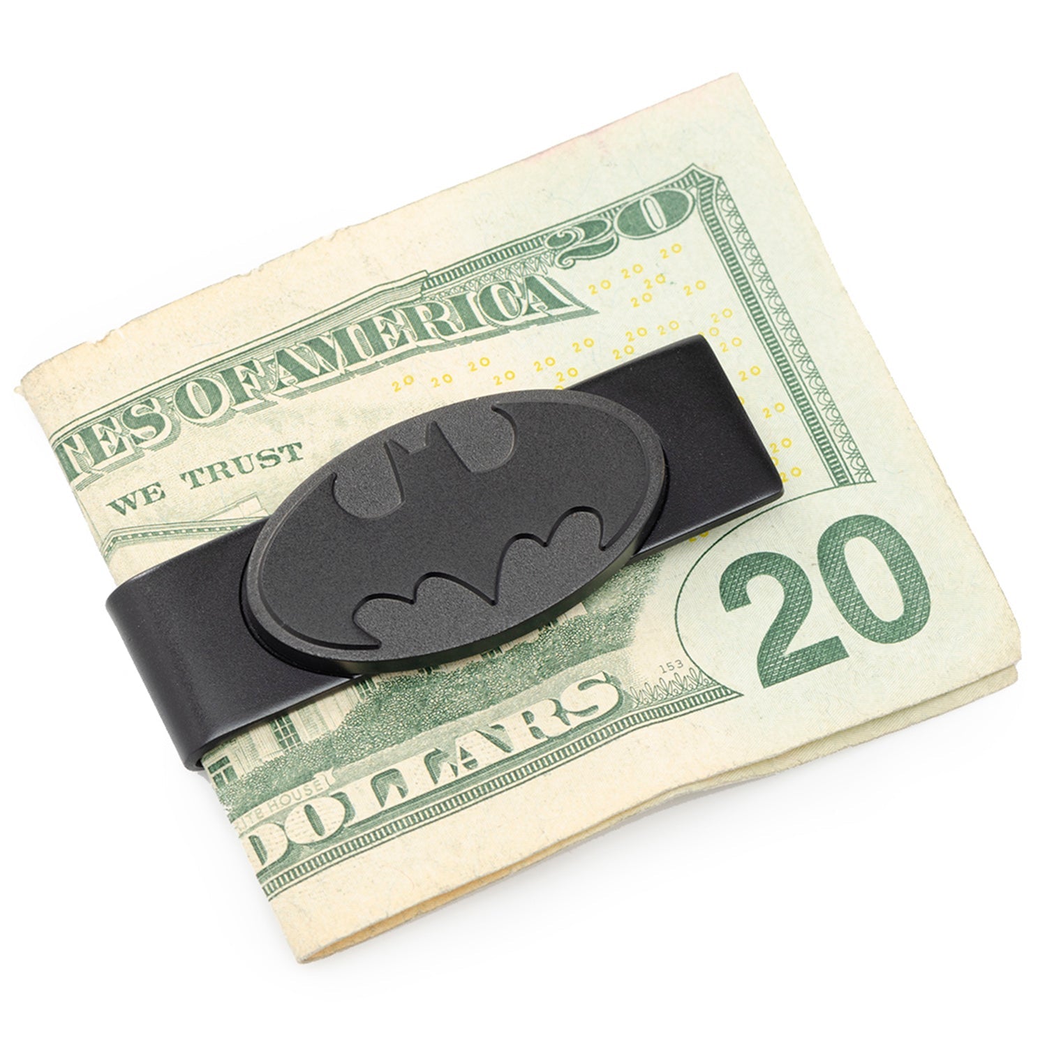 DC Batman Satin Black Money Clip by Cufflinks.com
