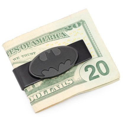 DC Batman Satin Black Money Clip by Cufflinks.com
