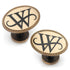 DC Batman Wayne Monogram Gold Cufflinks by Cufflinks.com