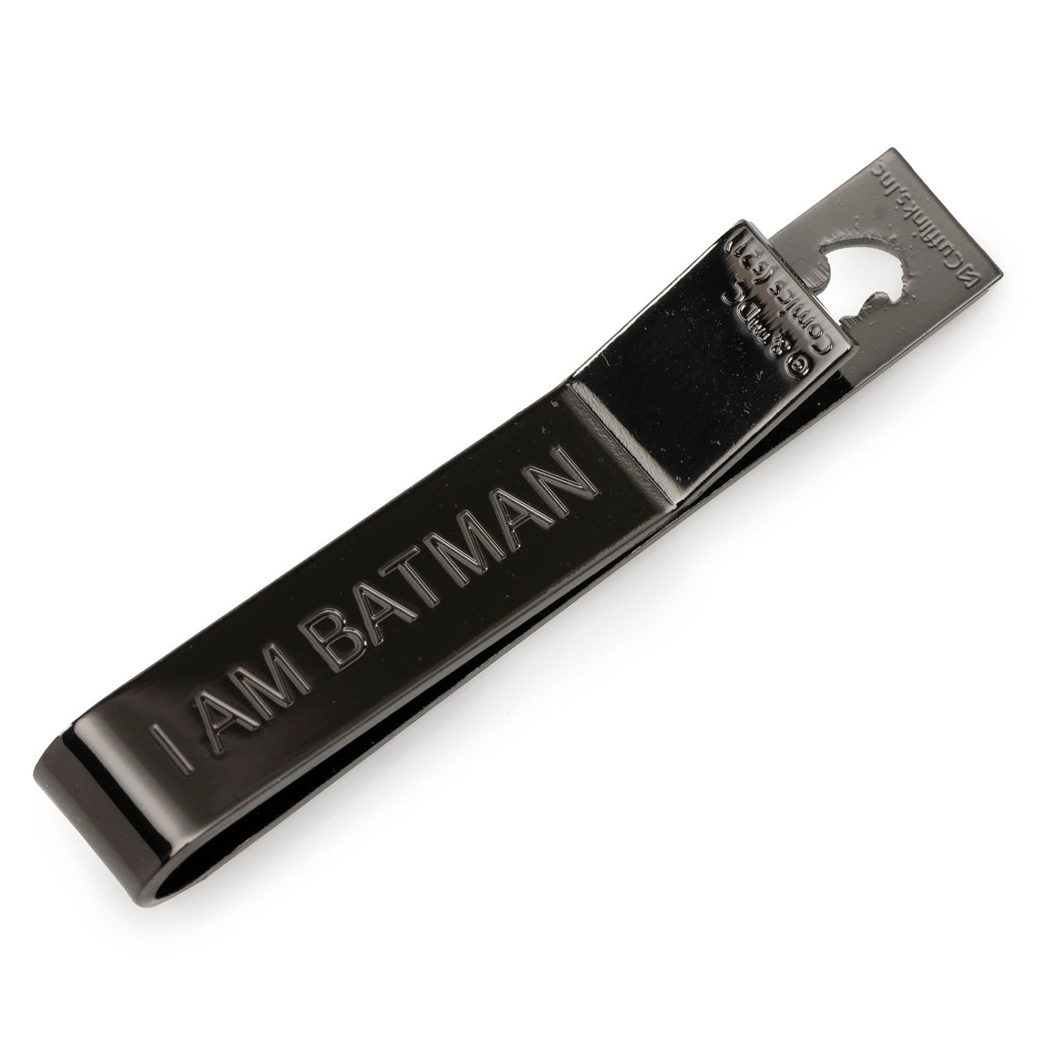 DC Batman I Am Batman Black Tie Bar by Cufflinks.com