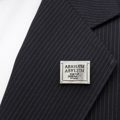 DC Batman Arkham Asylum Lapel Pin by Cufflinks.com