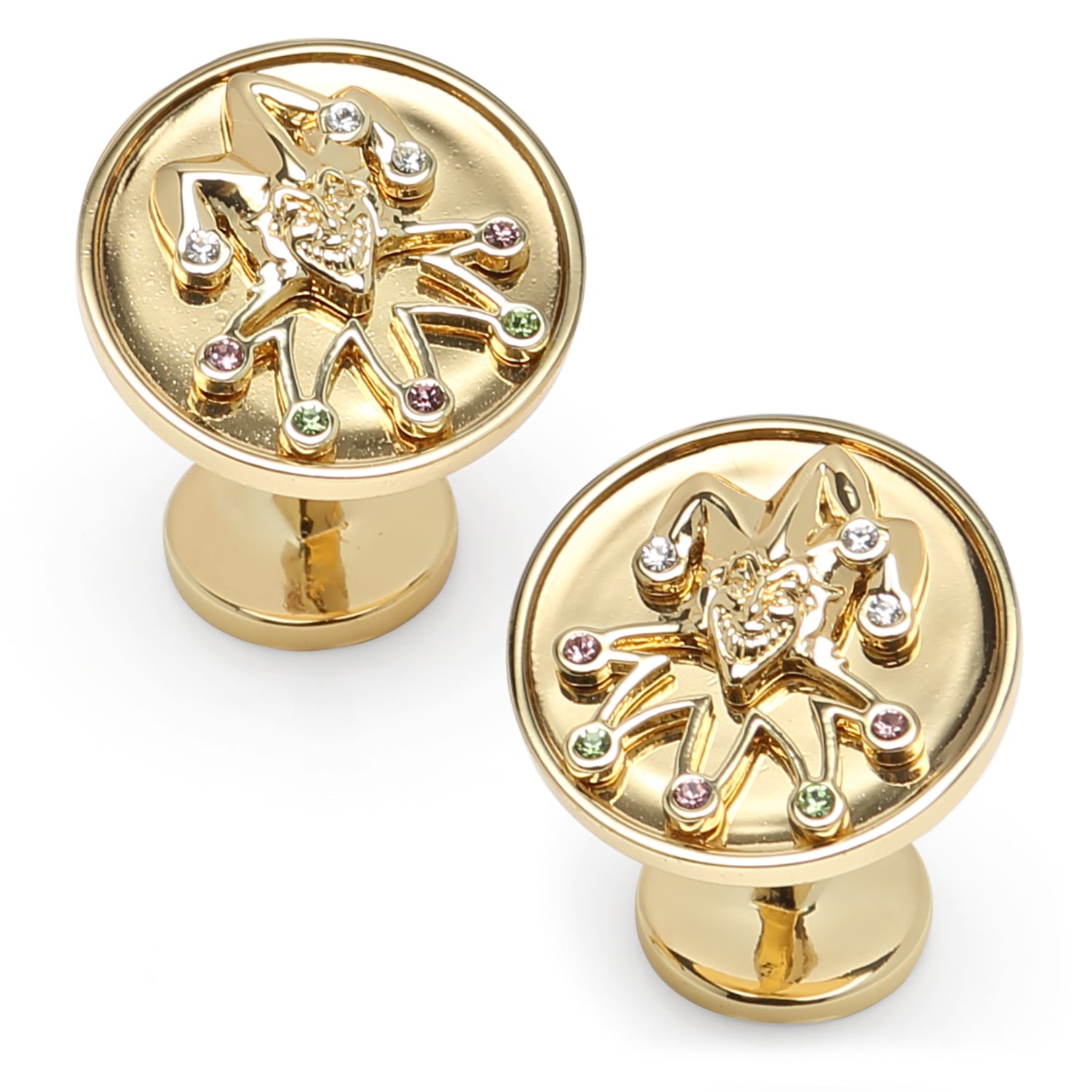 DC Joker Gold Cufflinks by Cufflinks.com