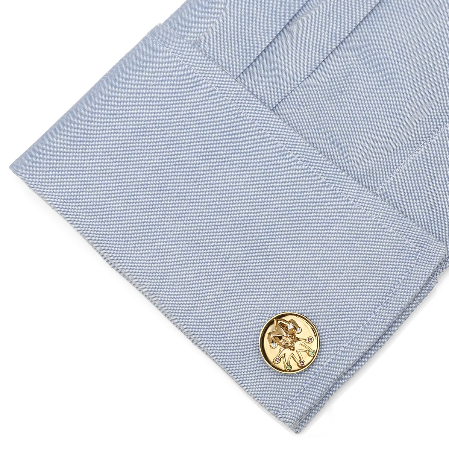 DC Joker Gold Cufflinks by Cufflinks.com