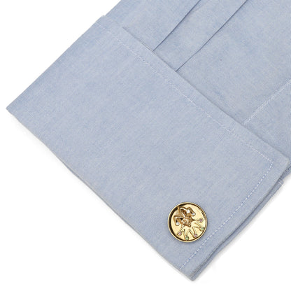 DC Joker Gold Cufflinks by Cufflinks.com