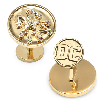 DC Joker Gold Cufflinks by Cufflinks.com