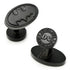 DC Batman Logo Satin Black Cufflinks by Cufflinks.com