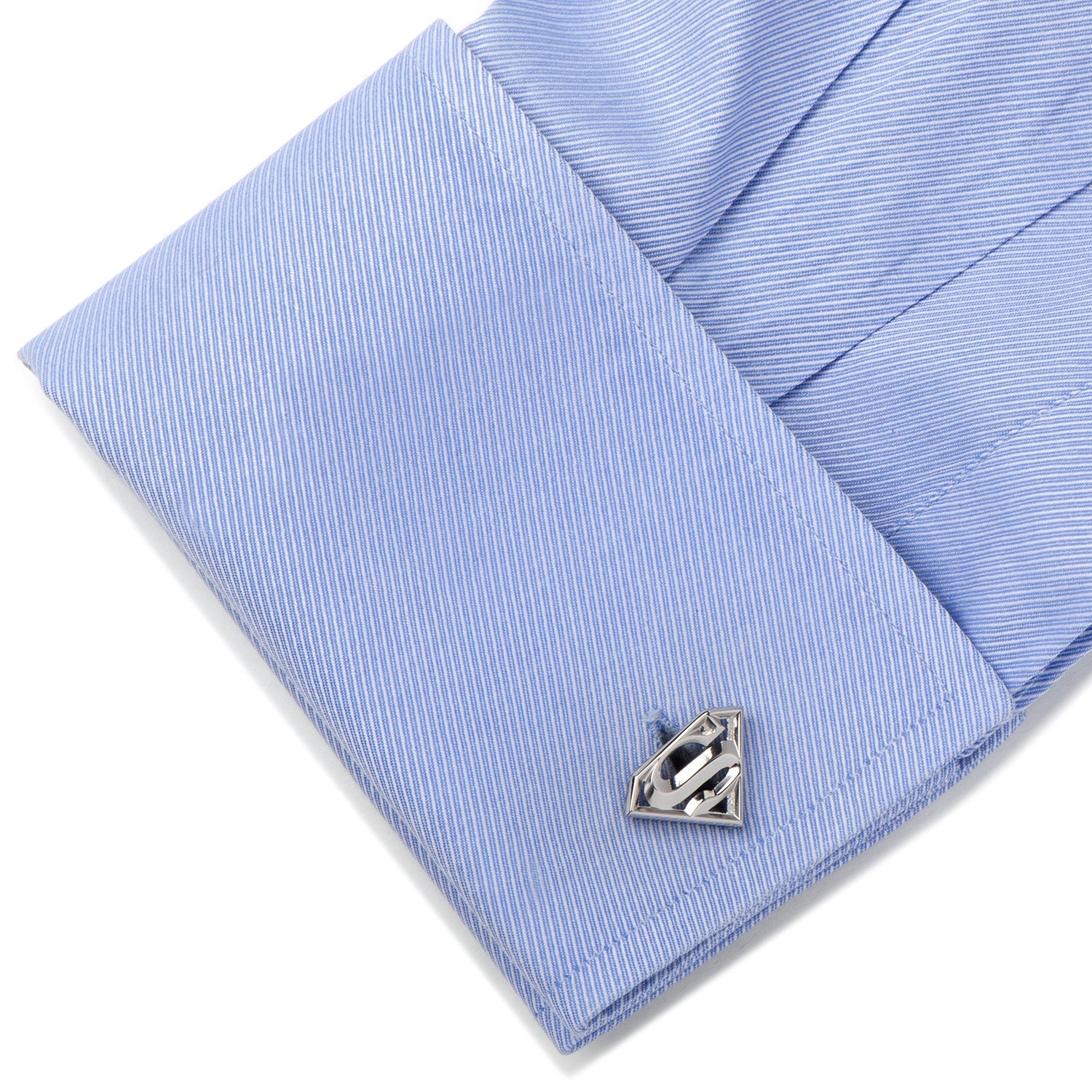 DC Superman Stainless Steel Cufflinks by Cufflinks.com